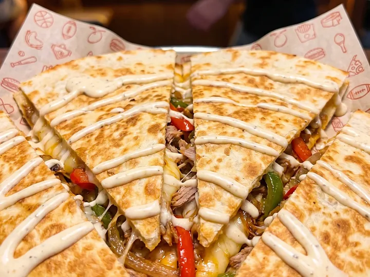 Pork Quesadilla — Skybox Taphouse Waikiki